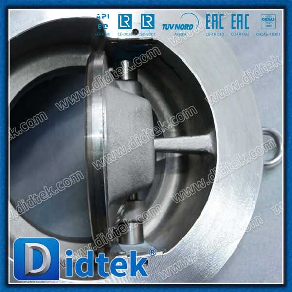 إمالة قرص رقاقة التحقق من صمام