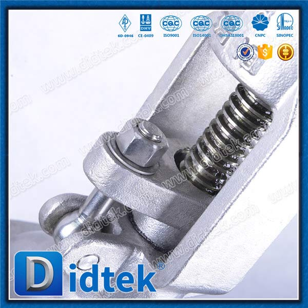 DIN GATE VALVE-DN80 ، CF8 ، عجلة اليد ، شفة