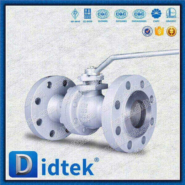 WCB CPTFE SEAT BALL A105+ENP Ball Valve