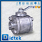 T Port Duplex Steel Alloy 20 Three Way Ball Valve