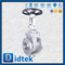 DIN GATE VALVE-DN80 ، CF8 ، عجلة اليد ، شفة