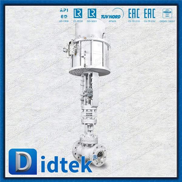 Steam WC6 3 '' Pneumatic Relanged Globe Valve
