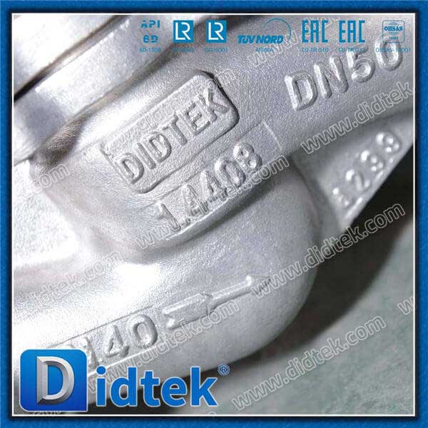 DIN Standard Flange Globe Check Valve