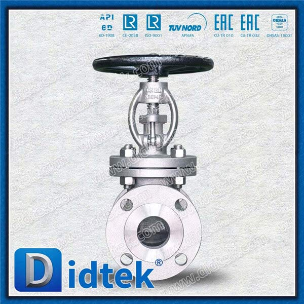 الكيميائية كاوية ASTM A351 GLOBE VALVE