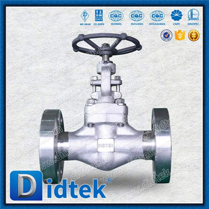 F316 ارتفاع الضغط الصلب ختم مزورة صمام الكرة