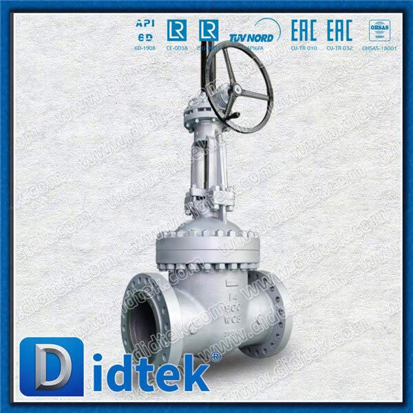 المصبوب الصلب 14 '600 رطل WCB معدات شفة تعمل BB TRIM 8 GATE VALVE