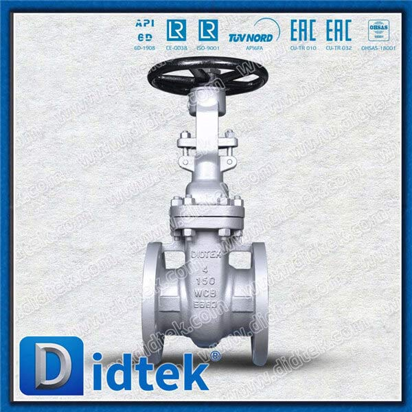 المصبوب الصلب 4 'WCB HAND WELLE HOME VALVE