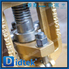 صمام الكرة الأرضية ذو الزاوية البرونزية من Monel K500