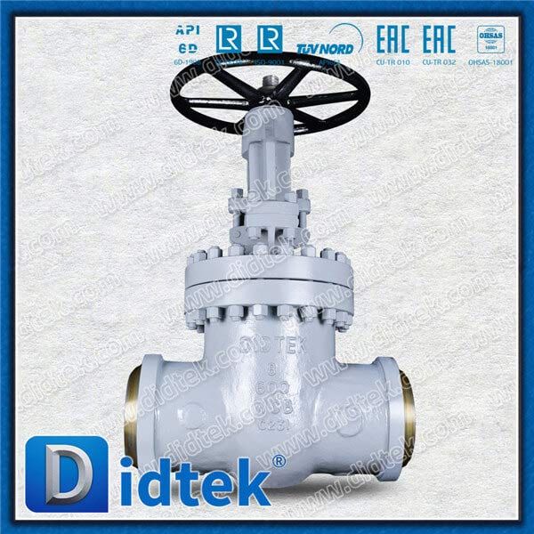 بعقب Weld Carbon Steel WCB 8 '' 600 Gate Valve