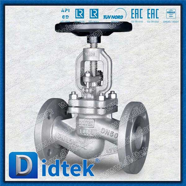 DIN Standard Flange Globe Check Valve