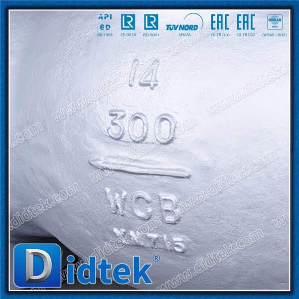 صناعة الورق 14 '300 رطل WCB Globe Valve