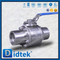 ASTM B381 F2 Titanium Supper Seder Sloy Froged Ball Valve