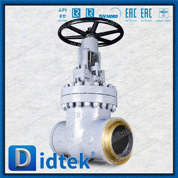 بعقب Weld Carbon Steel WCB 8 '' 600 Gate Valve