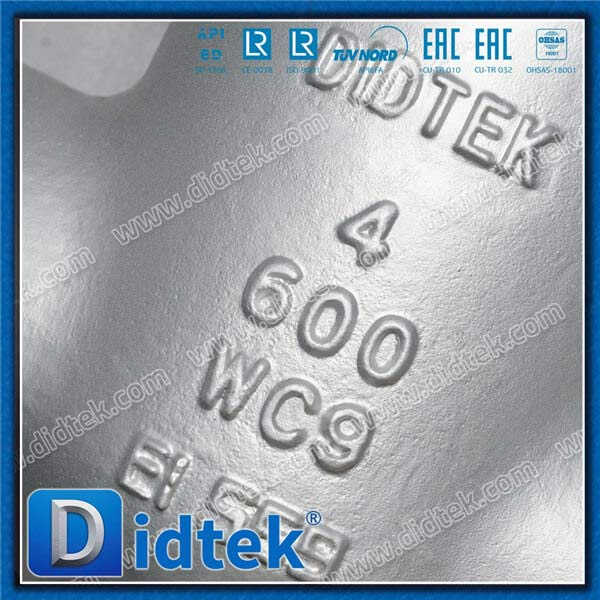 ارتفاع درجة الحرارة ASTM A217 WC9 BW صمام