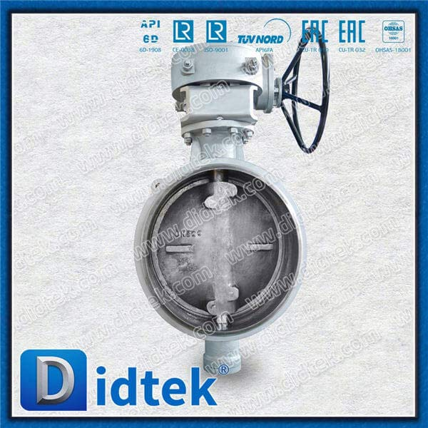 Triple Offset بعقب صمام الفراشة DN800 WCB