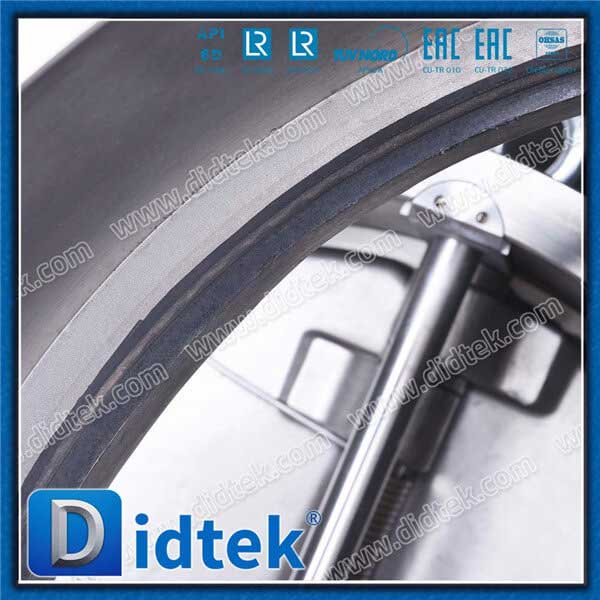 Duplex Steel 4A Series B Flange Dual Plate Wefer Valve