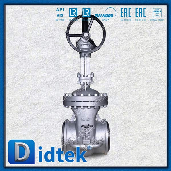 WCB Wedge Gate Valve مع الالتفافية