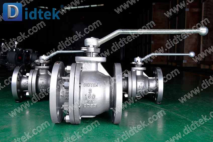 DISTEK SUPER DUPLEX Stainless Steel 4A صمام كرة عائم