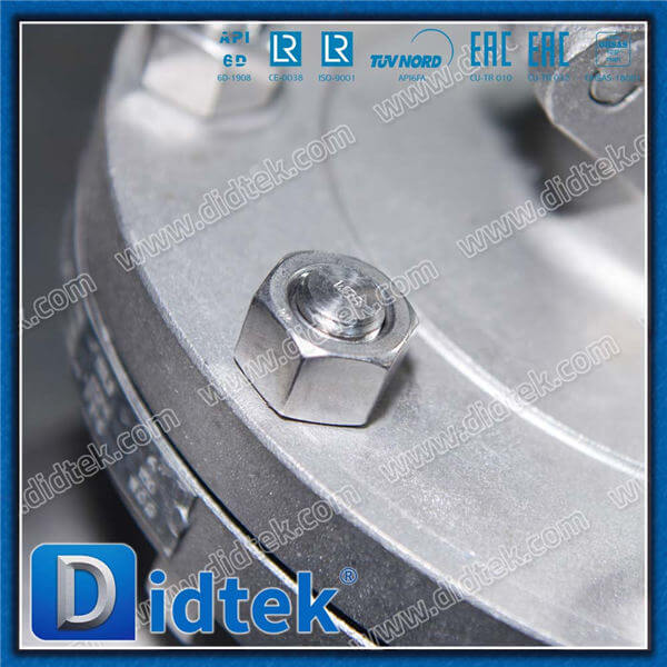 الفولاذ المقاوم للصدأ 6inch 150lb SS316 CF8M صمام الكرة الأرضية