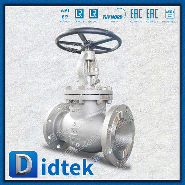الفولاذ المقاوم للصدأ 6inch 150lb SS316 CF8M صمام الكرة الأرضية