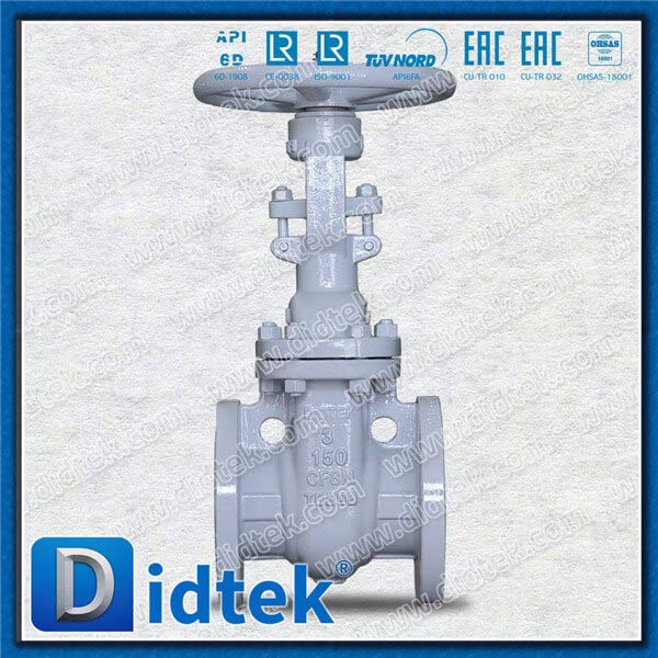 ASTM A351 CF8M BB GATE VALVE
