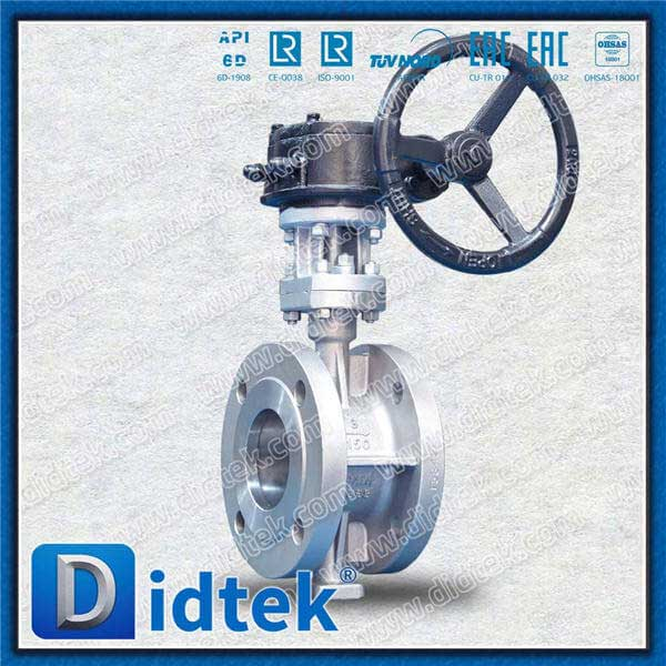 RTFE SEAT Alloy 20 Triple Offset Butterfly Valve