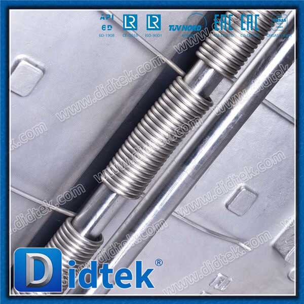 Duplex Steel 4A Series B Flange Dual Plate Wefer Valve