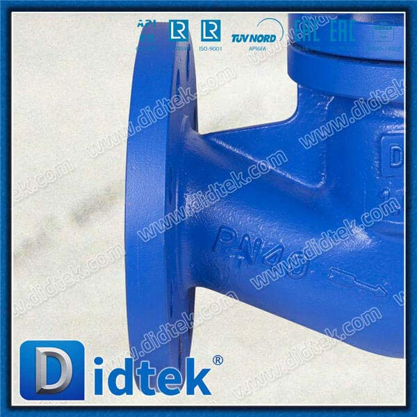 DIN 1.0619 DN65 PN40 Long Bellow Globe Valve