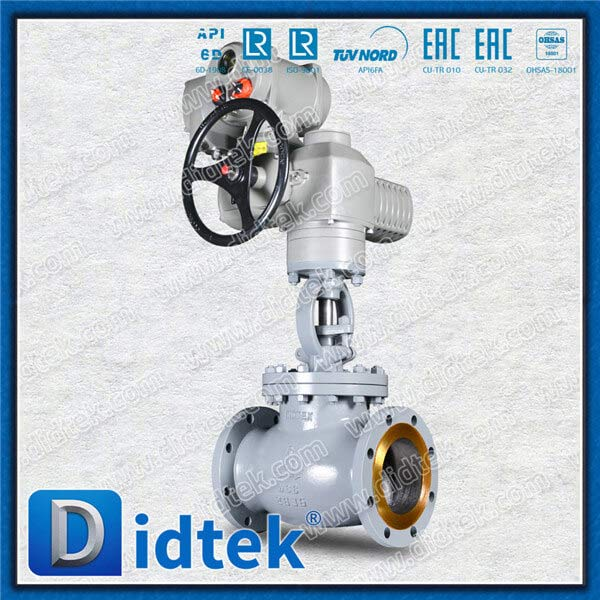 ذكي F15 IP67 Electric Actuatur ANSI Globe Valve