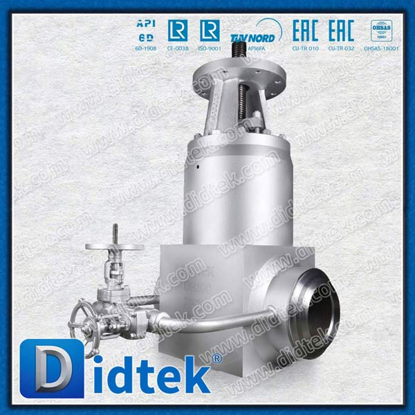 F91 مزورة من الصلب صمام البوابة الملحومة مع الالتفافية