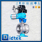 Pneumatic Fast Open Close Semi Ni55 Seat Ni60 Ball V-Ball Valve