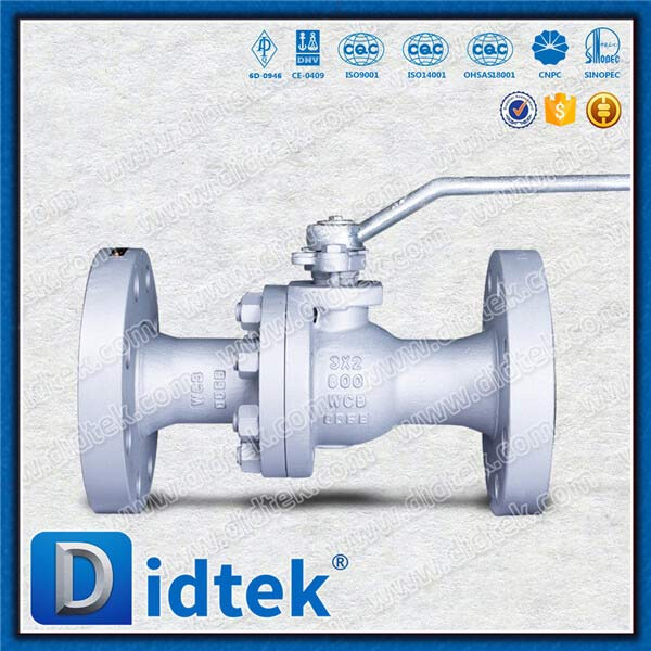 WCB CPTFE SEAT BALL A105+ENP Ball Valve