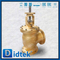 Monel K500 STEM Alunimion Pronze Angle Globe Valve