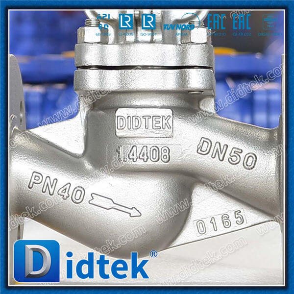 Din Globe Valve-DN50 1.4408 Hand Wheel Hlange