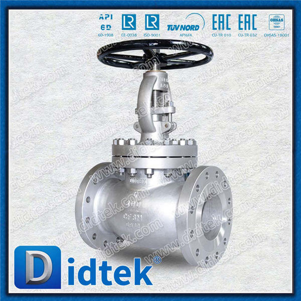 الصناعة الكيميائية SS CF8M 316 HAND WHELL GLOBE VALVE