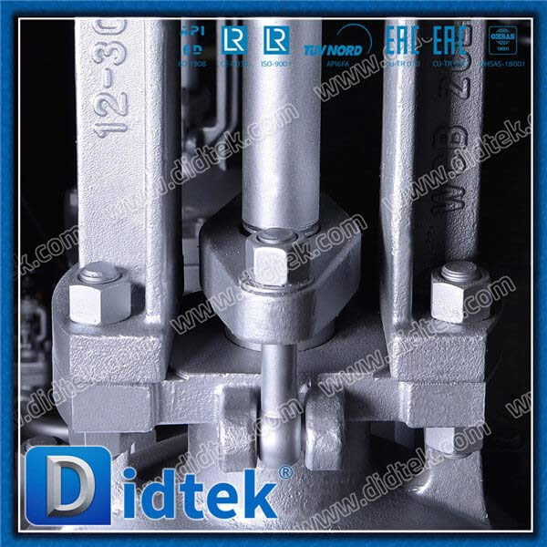 WCB Wedge Gate Valve مع الالتفافية