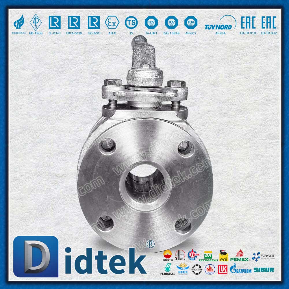 الصمام الكروي العائم ذو المقعد المنخفض JIS 5K PTFE