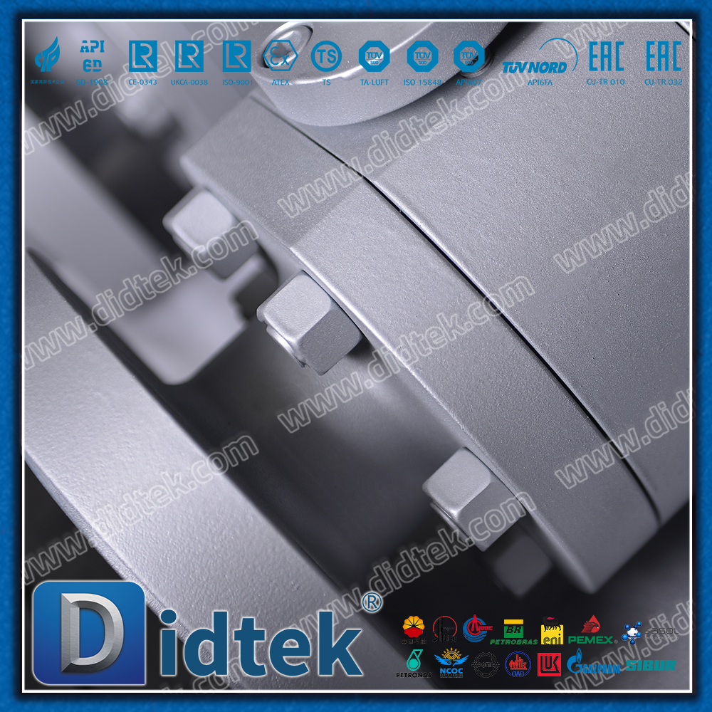A105 الكربون الصلب 3''X2'' يقلل من التجويف صمام الكرة العائمة مزورة