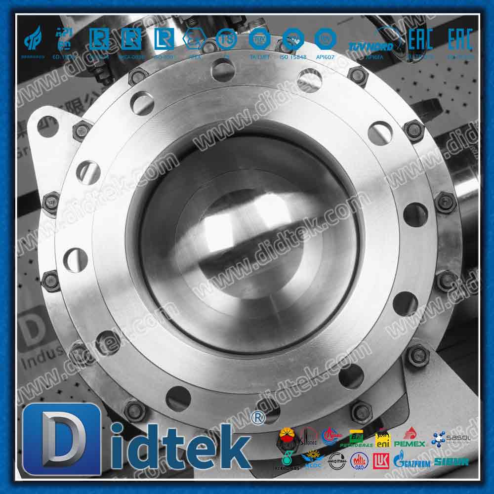 Inconel Alloy625 شفة الختم Elgiloy صمام كروي مرتكز الدوران