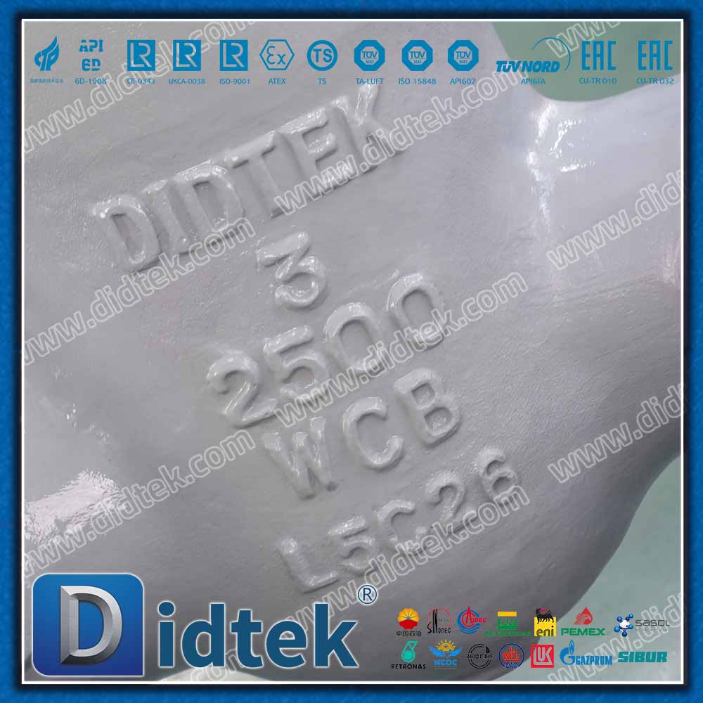 ختم الضغط 2500LB صمام بوابة RTJ 
