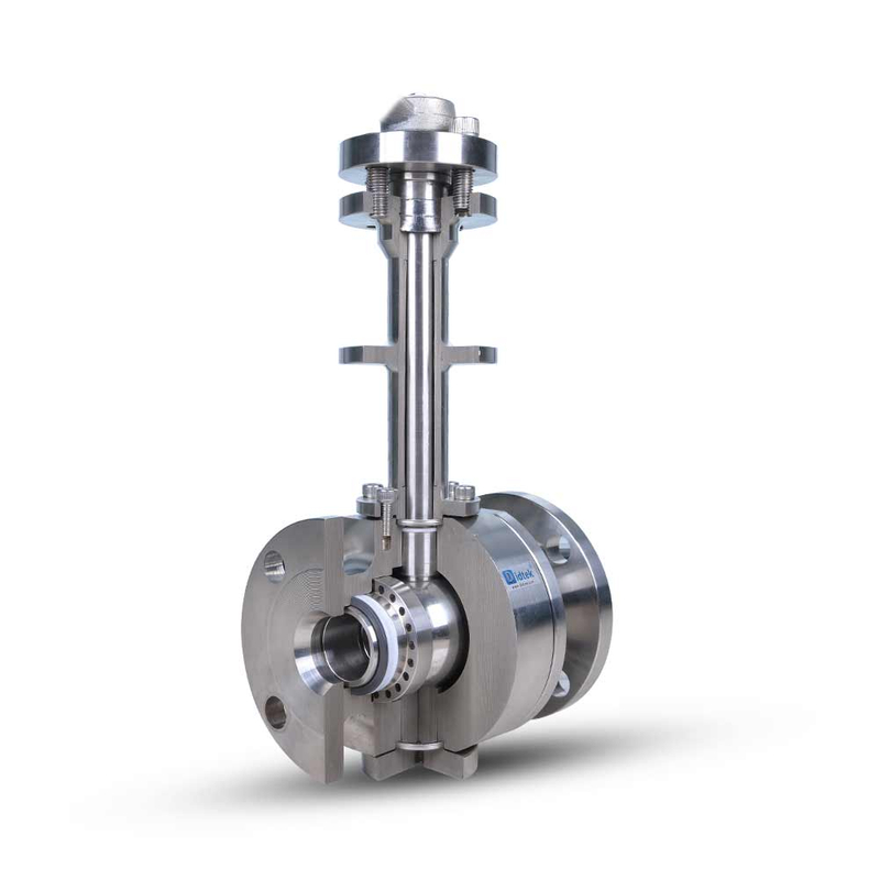 -196 ℃ تطبيق LNG CRAEGUNIC EXTRADEL TRUNNION RALL VALVE