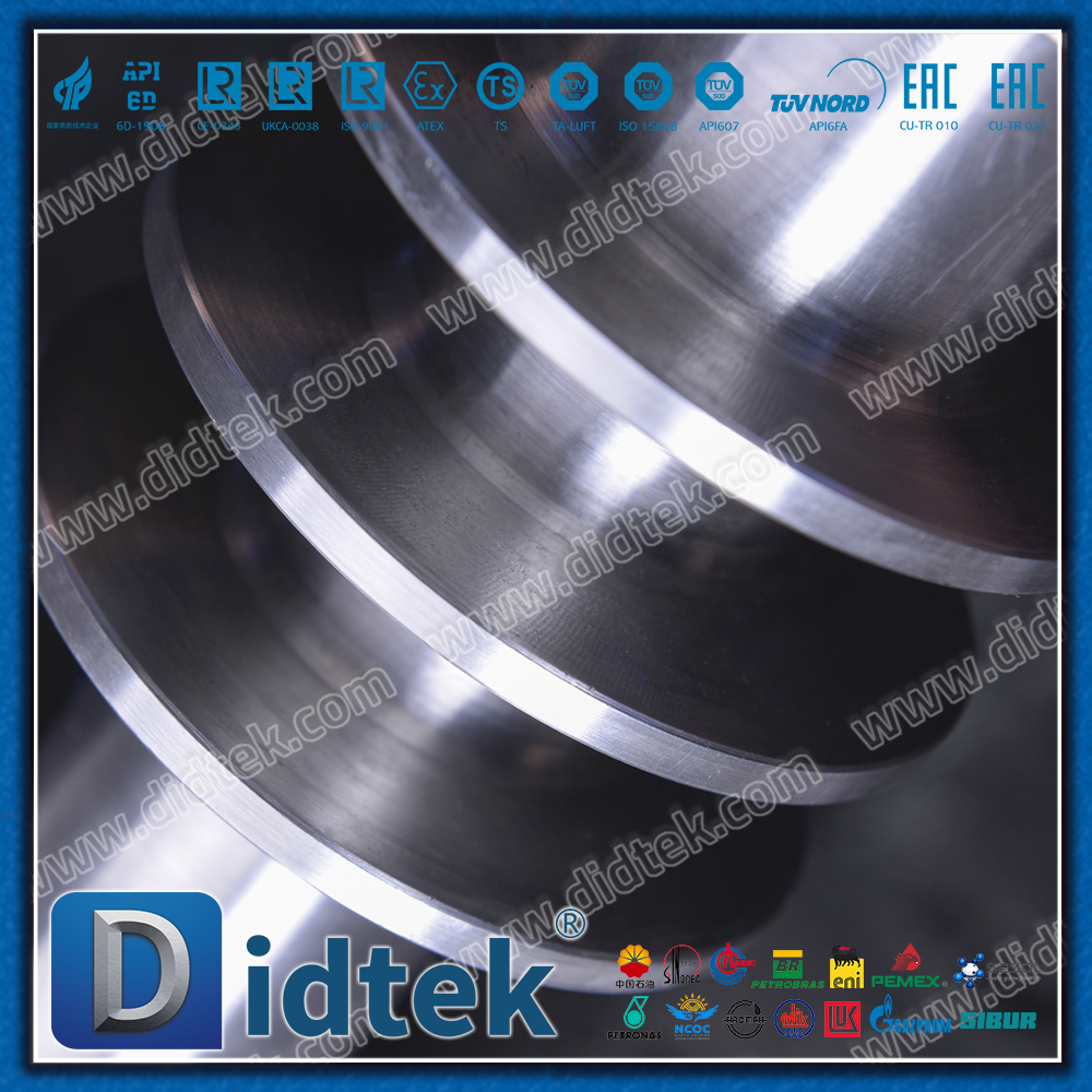 F316 545 ℃ ارتفاع درجة حرارة زعانف التبريد المعدنية إلى صمام الكرة العائمة المعدنية