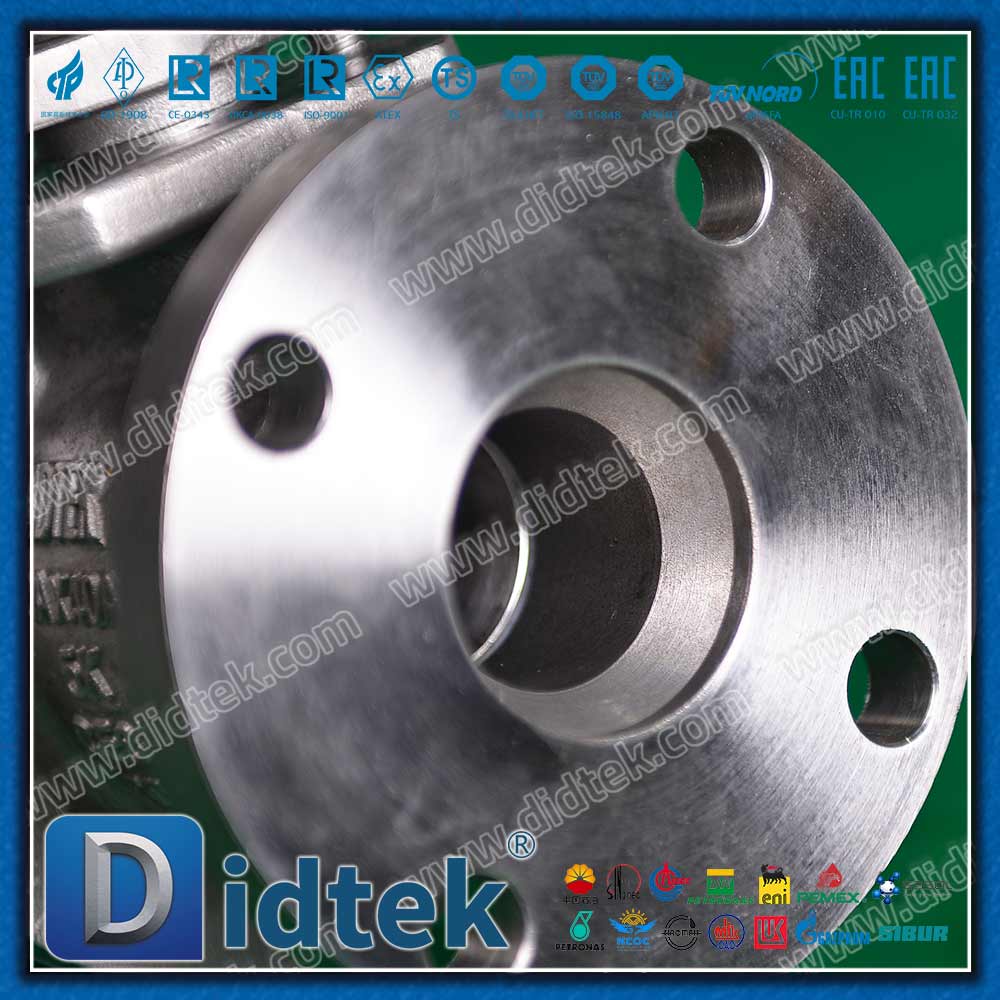الصمام الكروي العائم ذو المقعد المنخفض JIS 5K PTFE