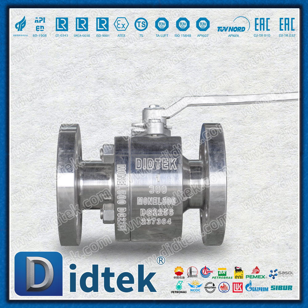 صمام كروي عائم مقاوم للتآكل من Monel Subsea Marine