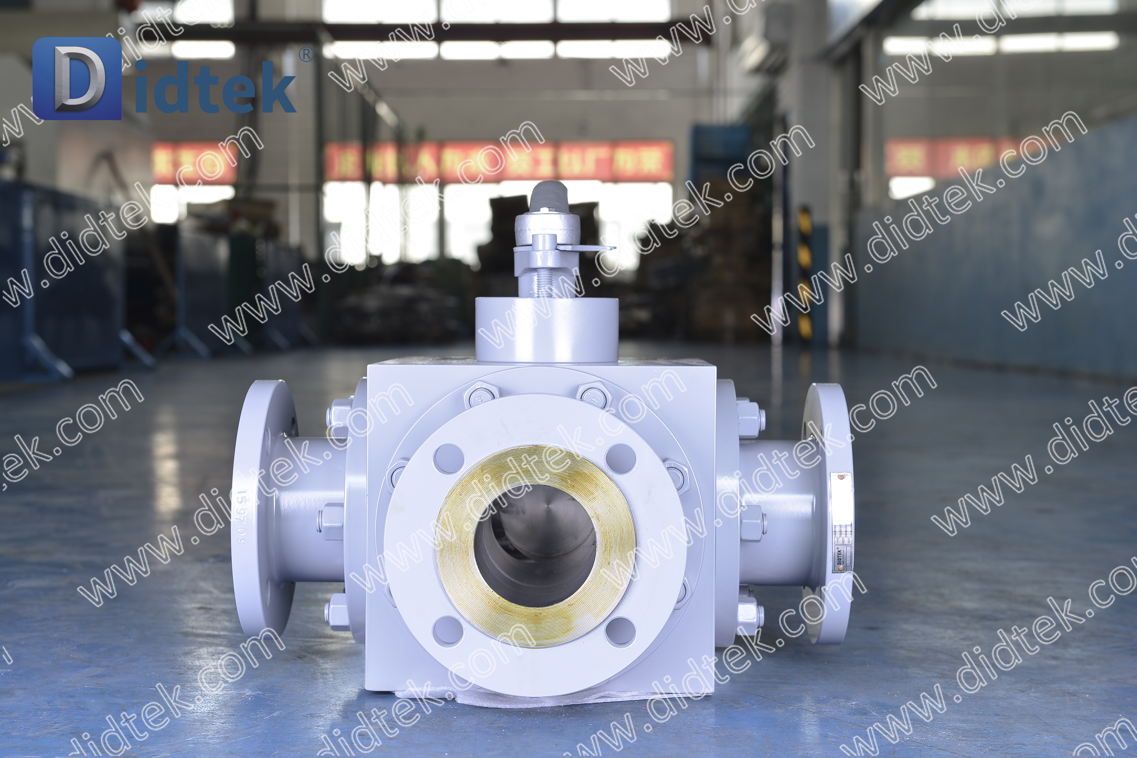 A-10 DIDTEKTWBV CO2 صمام كروي عائم متوسط ثلاثي الاتجاهات