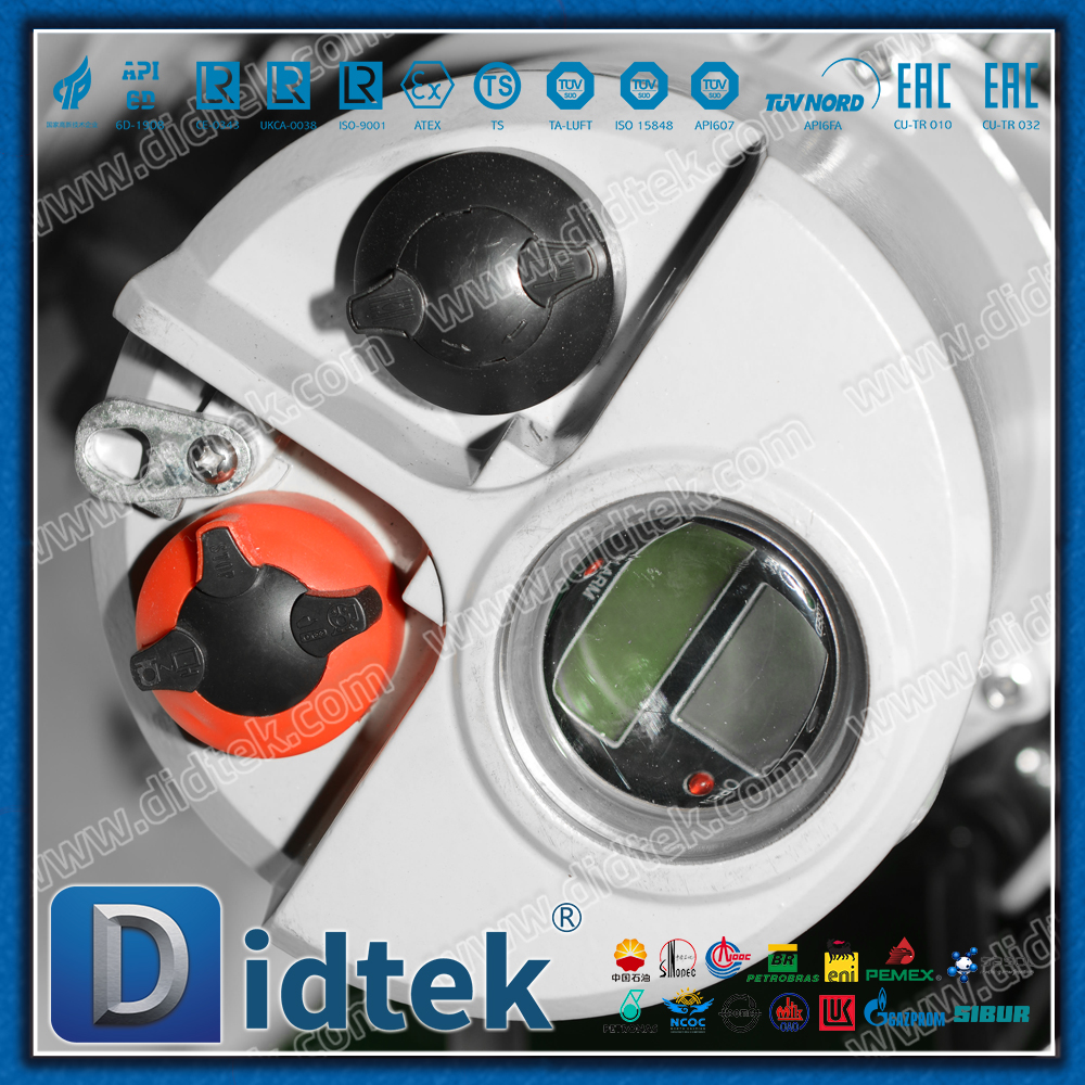 صمامات كروية للتشغيل الكهربائي من Didtek DBB