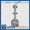 مقعد PCTFE المبرد F316 صمام الكرة الملحومة المقبس