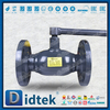 SS304 الفولاذ المقاوم للصدأ PTFE ختم ناعم ST37.8 صمام كروي ملحوم بالكامل