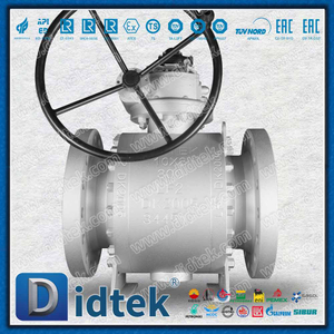 Elgiloy الربيع تنشيط PTFE صمام الكرة مرتكز الدوران ختم الشفاه 