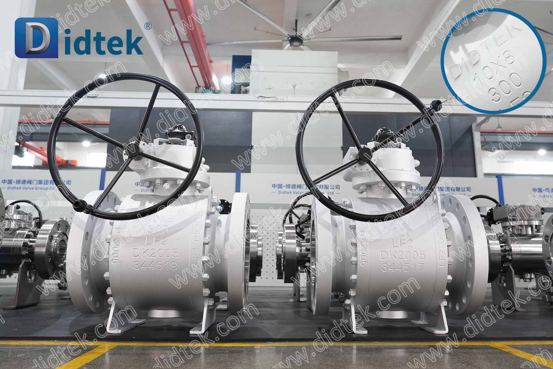 B-50 DIDTEKFTMSBV - صمام الكرة مرتكز الدوران ذو الزنبرك المنشط PTFE من Elgiloy